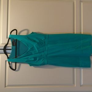 Cynthia Rowley teal dress